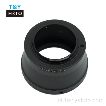 Anel adaptador de lente de montagem T2 T-2 de 49 mm